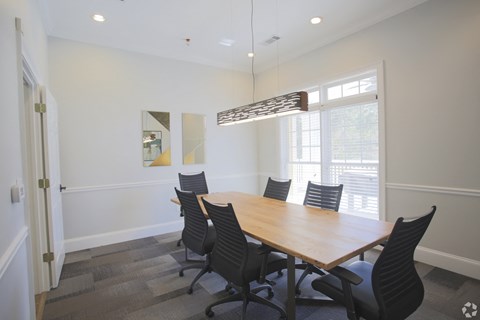 Conference room with table Dakota Mill Creek Buford, GA