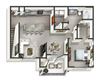 Munich Floor Plan Munich Floor Plan at Century Belmont Station, Kentucky, 40243