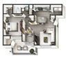Athens Floor Plan Athens Floor Plan at Century Belmont Station, Louisville, KY