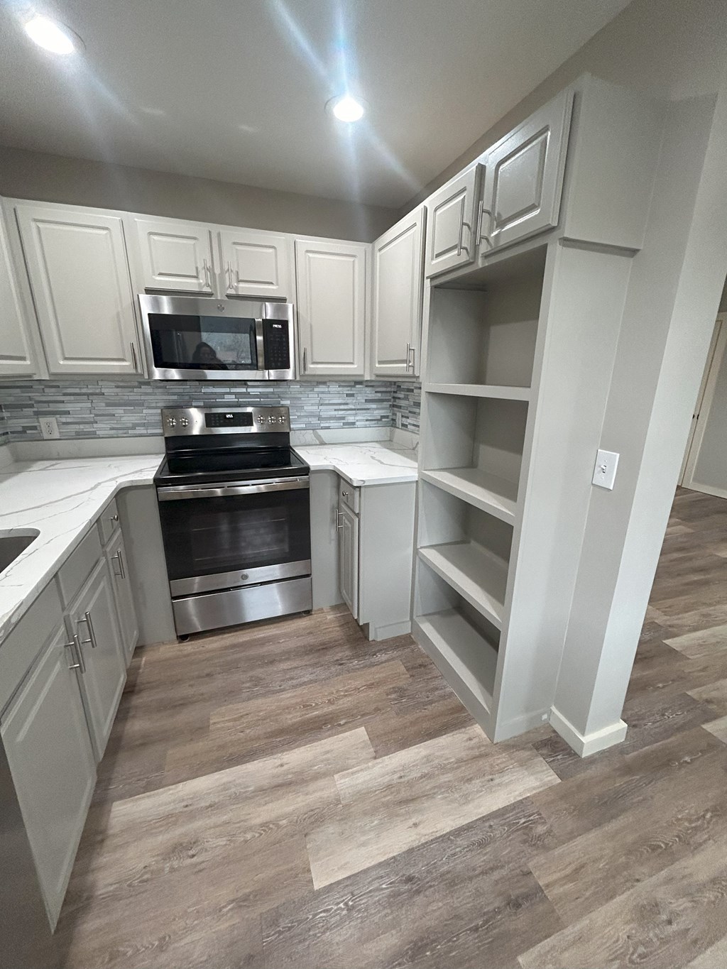 spacious pantry at Briarcliff at Quechee Apartments, Vermont
