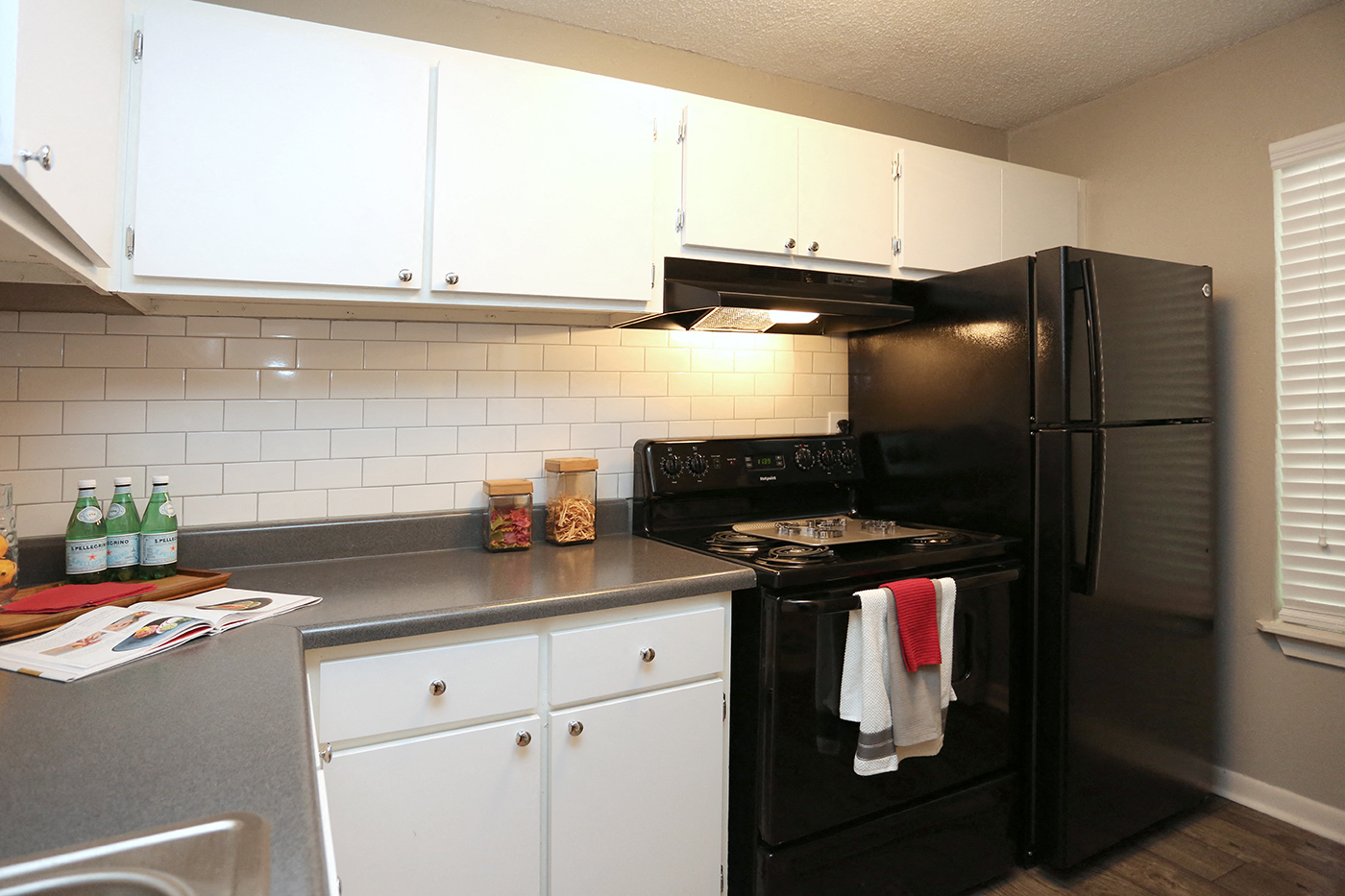 Kitchen at 555 Mansell, Roswell, Georgia