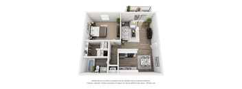 1 Bedroom 1 Bath - 722 Square Feet at Latitude at Riverchase, Hoover