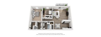 Vesta - 1017 square feet at Latitude at Riverchase, Alabama, 35216