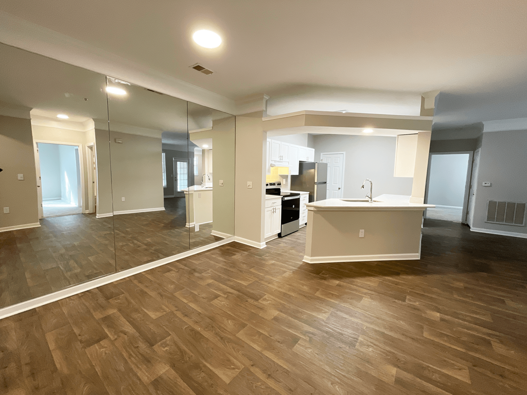 open living and dining layout  at Lex at Brier Creek, Morrisville, 27560