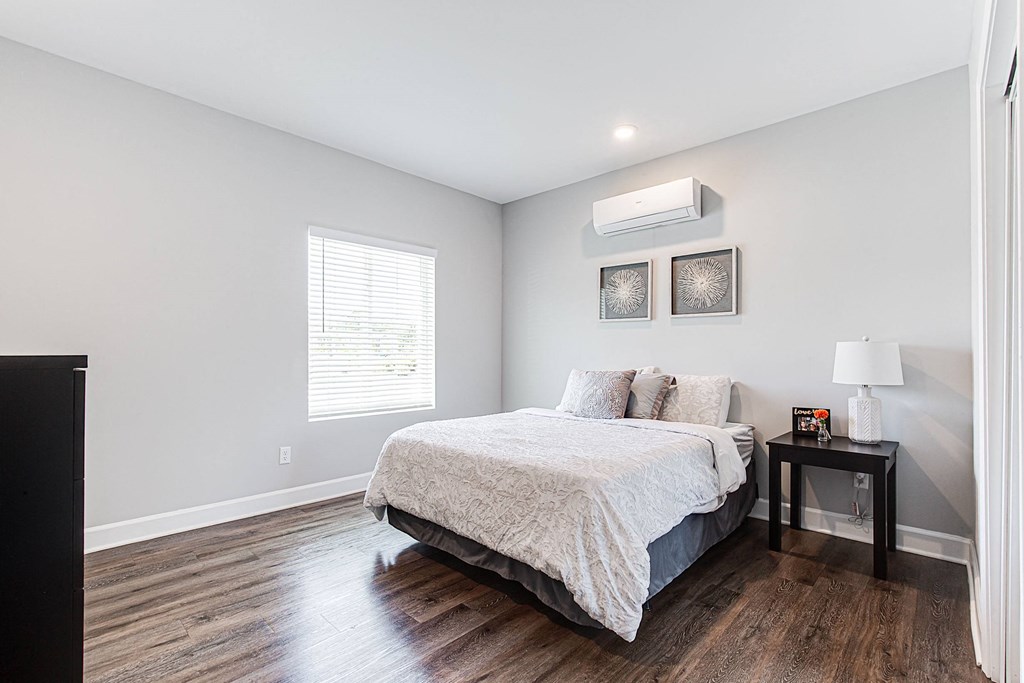 Bedroom With Expansive Windows at Liberty Club, Georgia, 31313