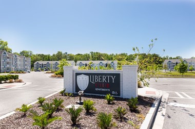 Property Signage at Liberty Club, Hinesville, Georgia