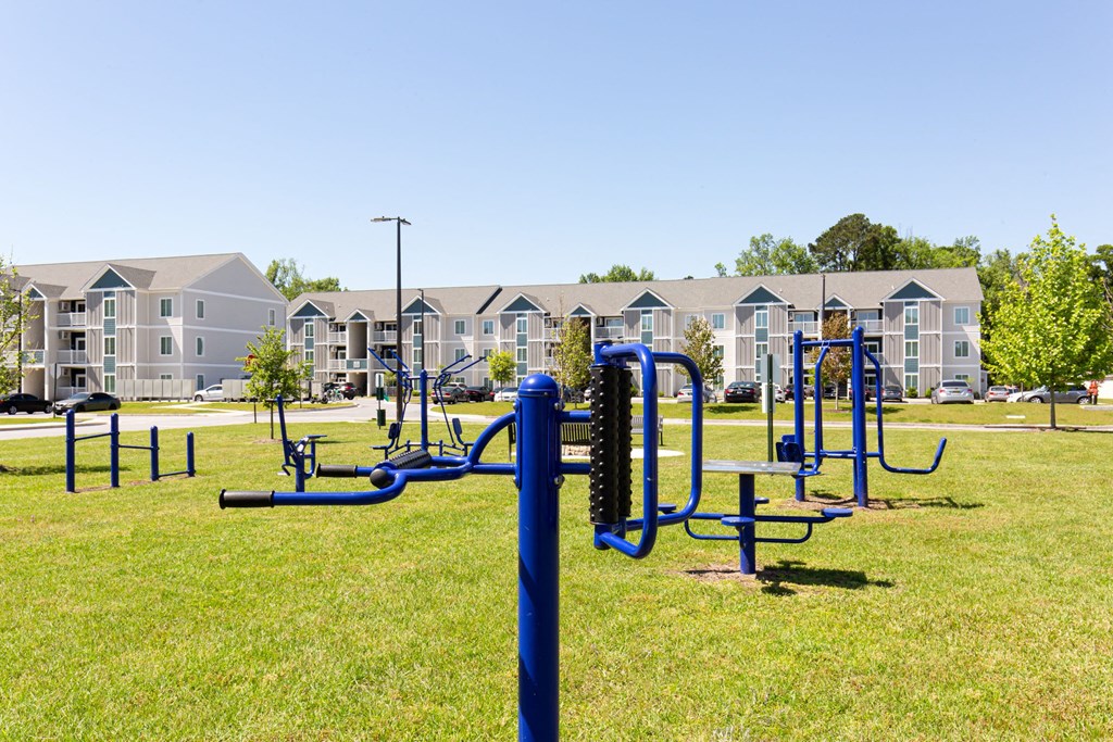 Outdoor Fitness Center at Liberty Club, Hinesville
