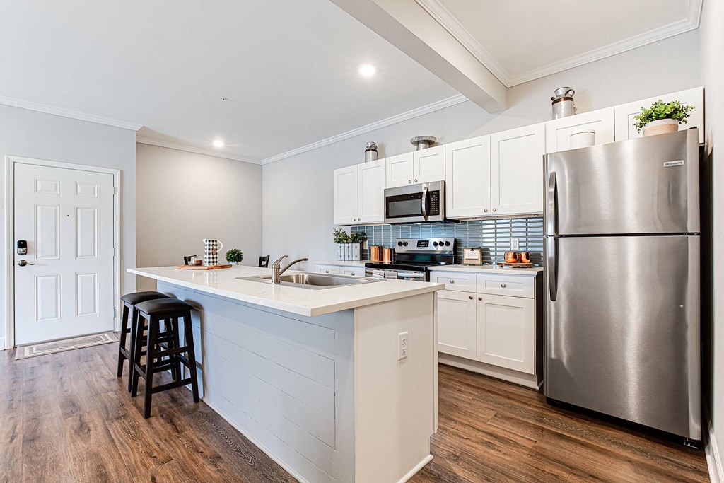 Kitchen Island at Liberty Club, Hinesville