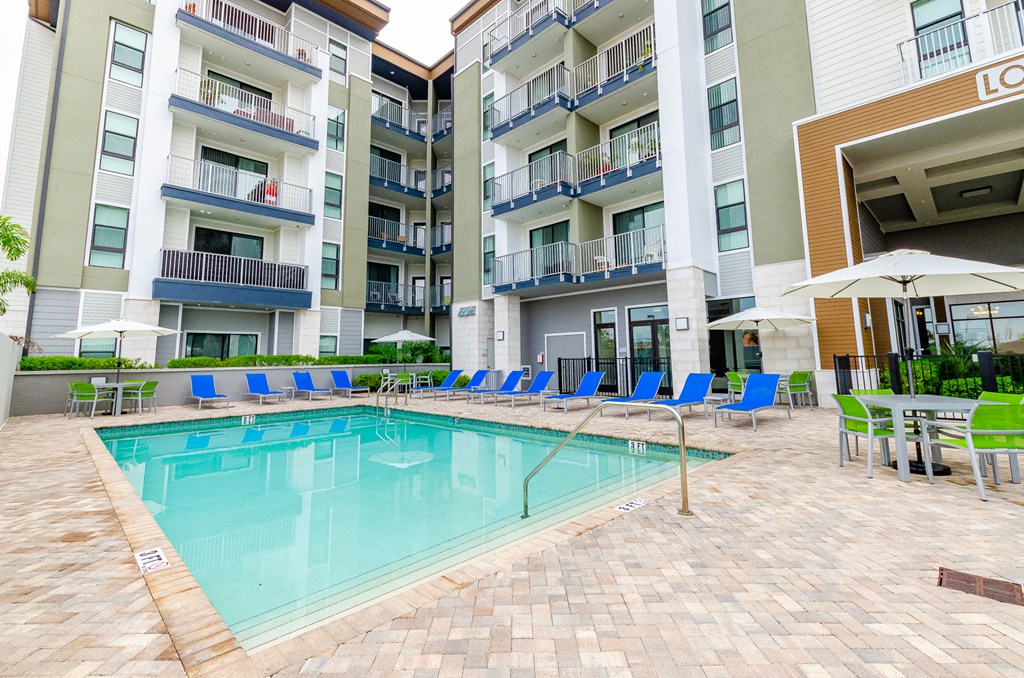 Sparkling Pool at Lofts at South Lake, Clermont, FL