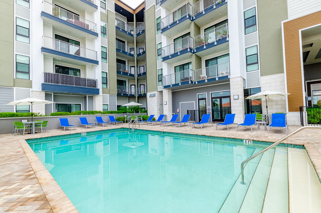 Pool at Lofts at South Lake, Florida, 34711