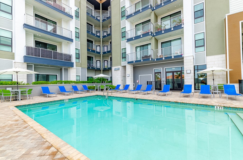 Sparkling Pool at Lofts at South Lake, Clermont, FL, 34711