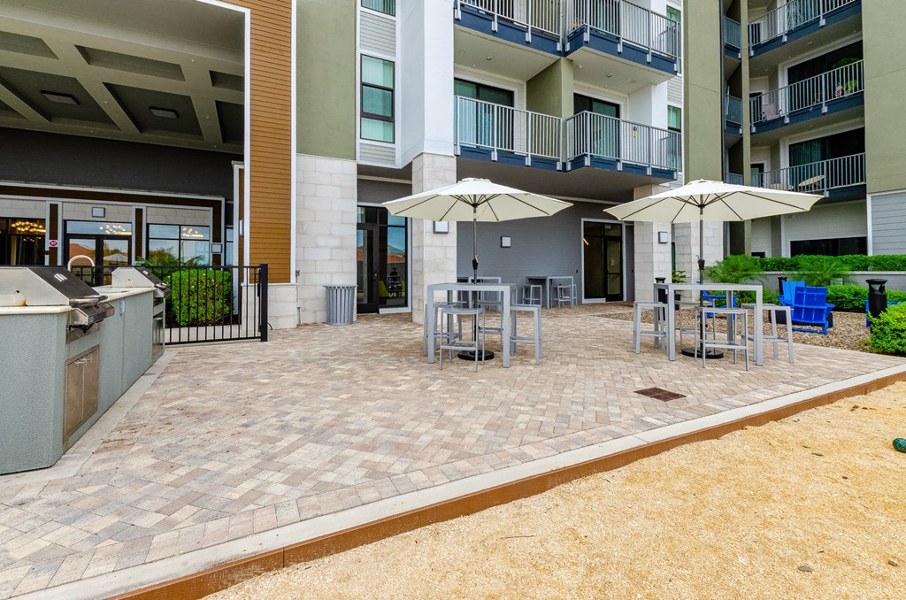 Outdoor Patio at Lofts at South Lake, Clermont, FL, 34711