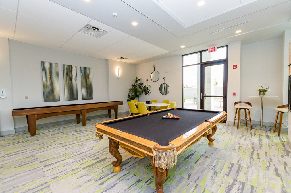 Pool Table at Lofts at South Lake, Clermont, FL, 34711