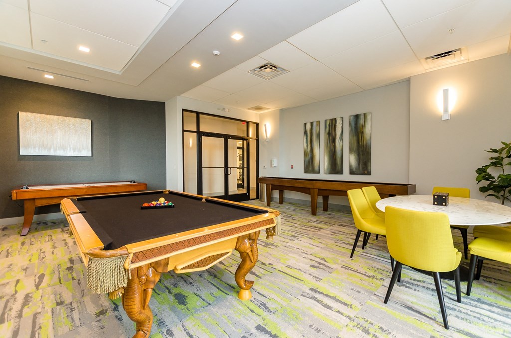 Billiards Table at Lofts at South Lake, Clermont, FL