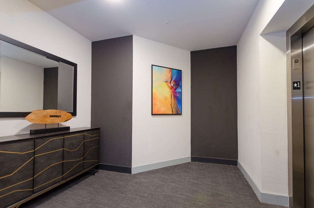 Lobby at Lofts at South Lake, Clermont, Florida