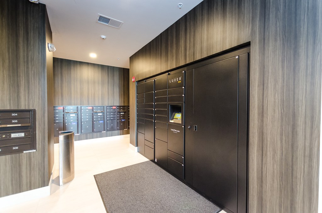 Package Loacker System at Lofts at South Lake, Florida