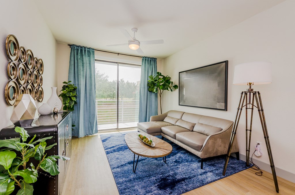 Modern Living Room at Lofts at South Lake, Clermont, FL