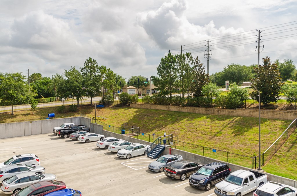 Parking Lot at Lofts at South Lake, Florida