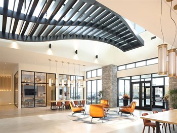Lobby Lounge at Century West Pryor, Lee's Summit, MO, 64081 - Photo Gallery 26