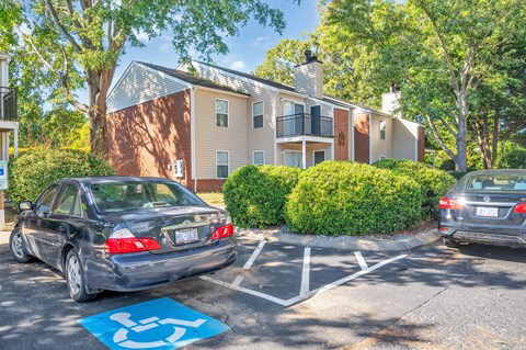 Reserved Resident Parking at Summit Eastchester, High Point, North Carolina