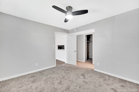 Carpeted Bedroom at Summit Eastchester, High Point