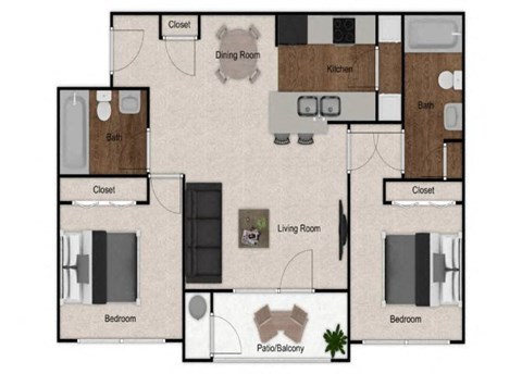 1701 Macon Road 2-3 Beds Apartment for Rent - Photo Gallery 26