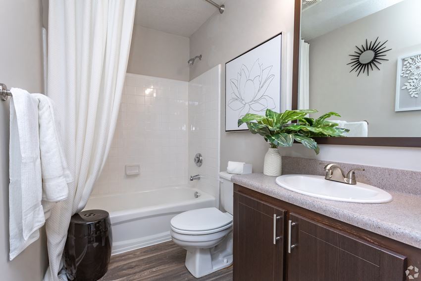 a bathroom with a toilet sink and bathtub
