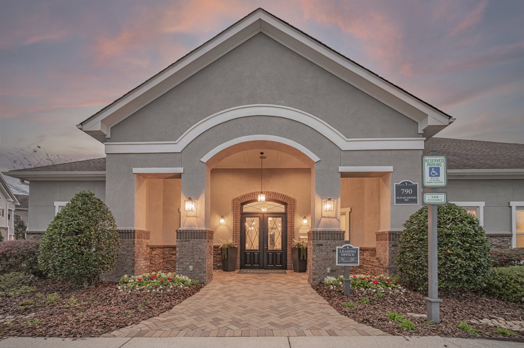 the preserve at ballantyne commons integrative building entrance at Century HomePlace, Prattville Alabama