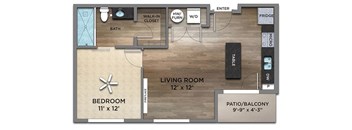 Mercy Floor Plan at Century Baxter Avenue, Louisville, KY