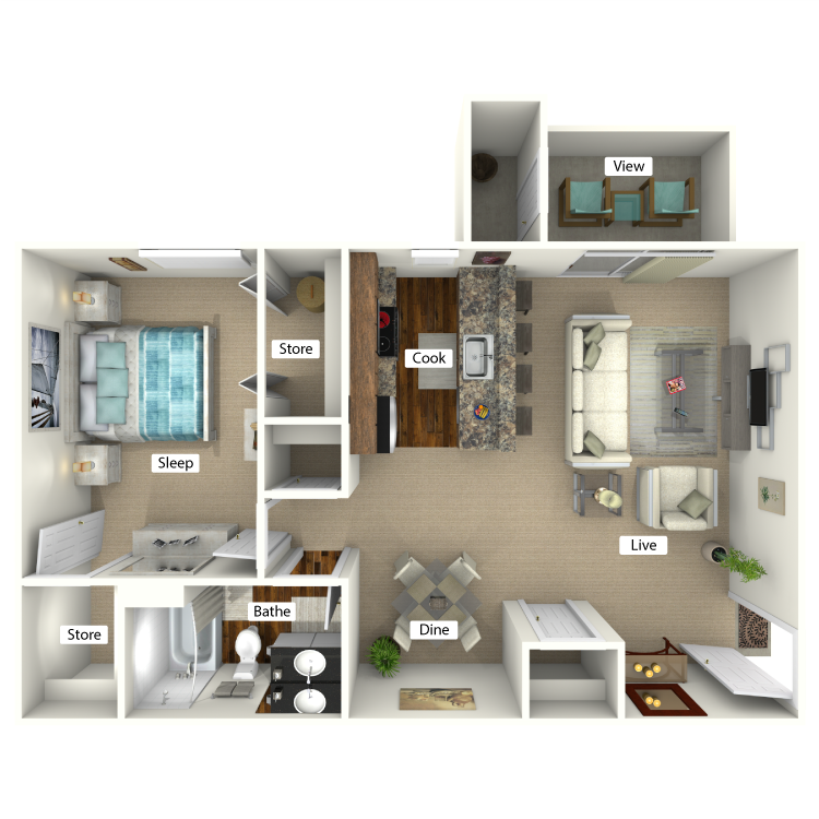 Mimosa Floor Plan Mimosa Floor Plan at Forest Ridge on Terrell Mill, Marietta, GA, 30067