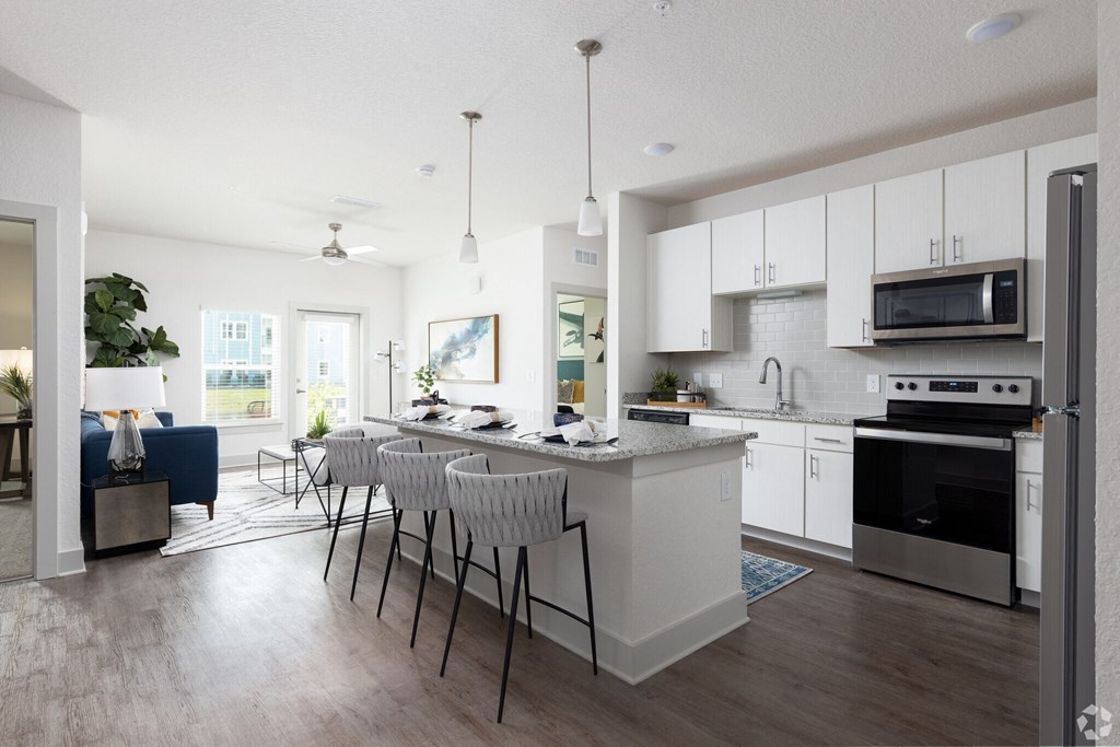 Kitchen and living roomat Century Vista Palms, Florida