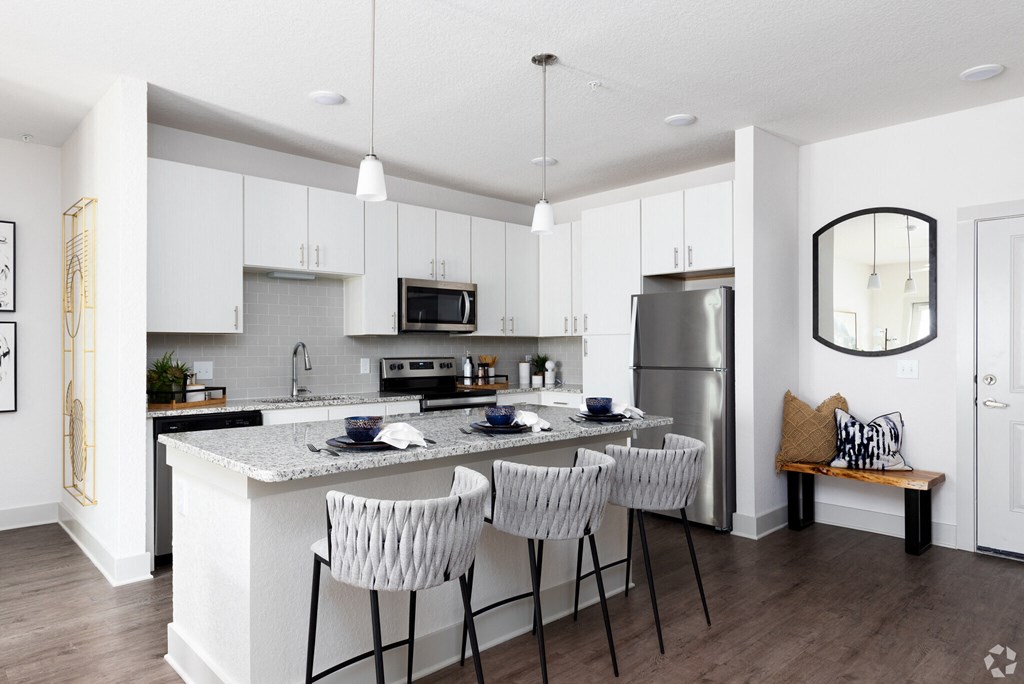 Kitchen area at Century Vista Palms, Florida, 32822