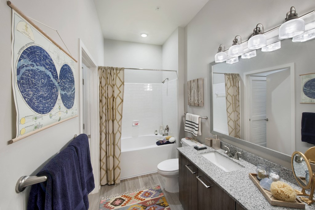 Bathroom With Bathtub at Marley EAV, Atlanta, GA