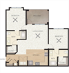 Kingwood 2 Bed 2 Bath Floor Plan Kingwood 2 Bed 2 Bath Floor Plan at Highland Park at Northlake, North Carolina