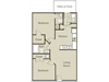 2 Bed 1 Bath