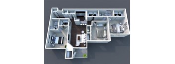 Cambridge Model Floor Plan at Summit Eastchester, High Point, 27265