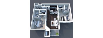 Oxford Model Floor Plan at Summit Eastchester, High Point, NC