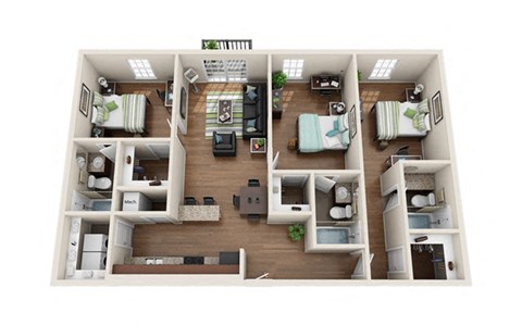 4013 Wilshire Blvd 2-3 Beds Apartment for Rent - Photo Gallery 33