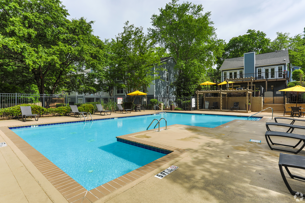 Sparkling Pool at SoCO Apartments at Vinings, Smyrna, GA, 30080