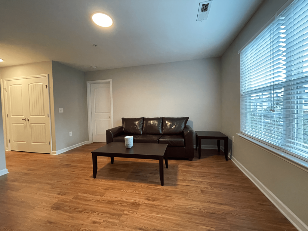 Secondary living room at Oasis at Cedar Branch in Wilmington, NC