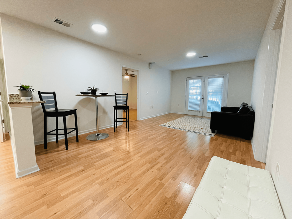 Spacious living space at Oasis at Twinwood in Wilmington, NC