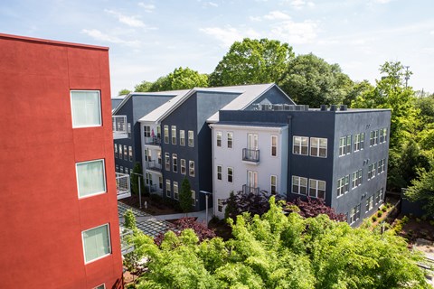 Elegant Exterior View Elegant Exterior View at Optimist Lofts, Atlanta