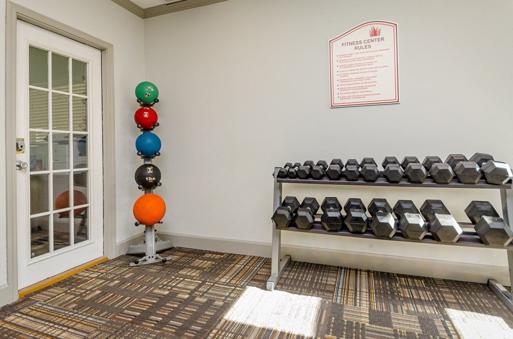 the gym at the village at overton park