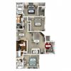 Courtland Floor Plan Courtland Floor Plan at The Retreat at Arc Way, Norcross