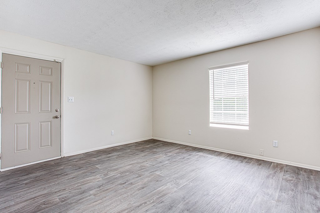 unfurnished bedroom and bathroom area at Parks At Utoy Creek, Atlanta, 30331