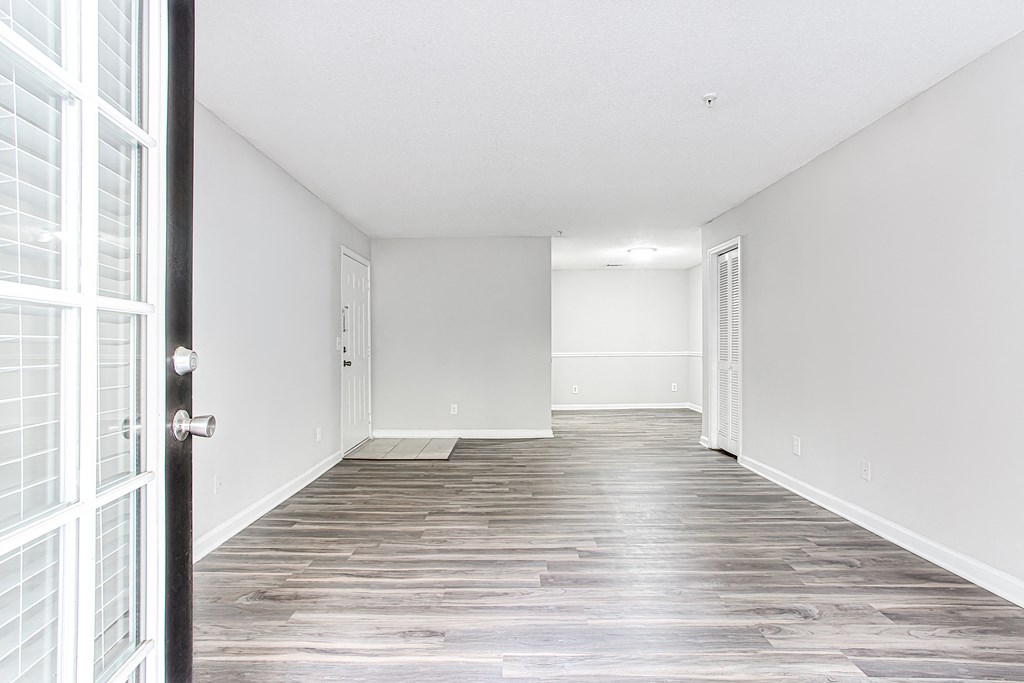 Wood-like flooring Wood-like flooring at Parkside at Sandy Springs Atlanta, GA