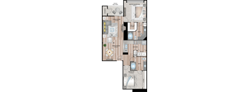 A detailed layout of a house with labeled rooms such as "Patio", "Master Bedroom", "Living Room", "Dining Room", "Kitchen", "Entry", "Bath", and "Utility".
