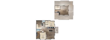 Penthouse Floor Plan at Century Baxter Avenue, Louisville, KY 40204