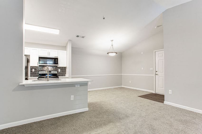 1 Bedroom Living Area at Preston Pointe at Windermere, Cumming, GA, 30041