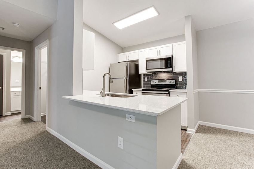 1 Bedroom Kitchen at Preston Pointe at Windermere, Cumming, GA, 30041